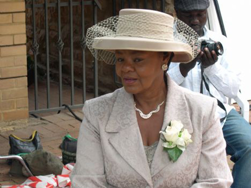 Veteran actress Cynthia Shange