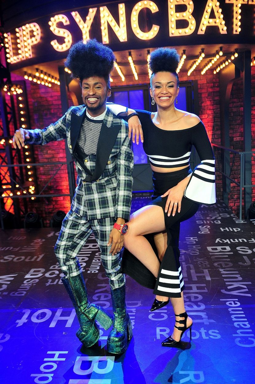 Denrele and pearl Thusi