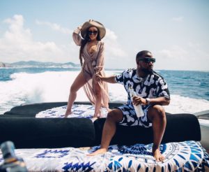 Cassper Nyovest and Thando Thabethe