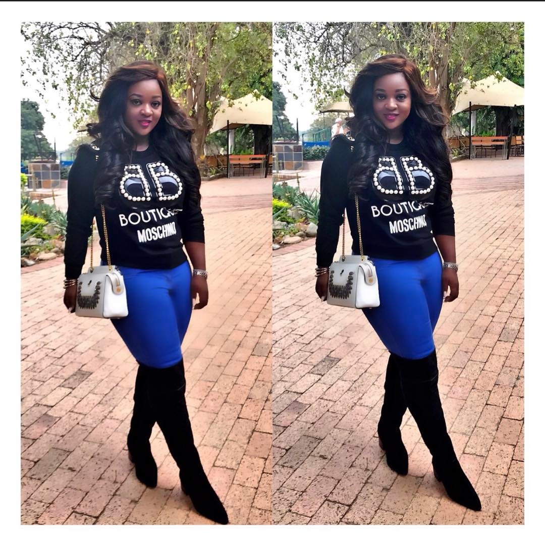 Jackie Appiah in South Africa