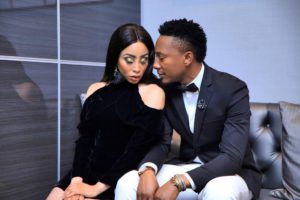 Khanyi Mbau with boyfriend