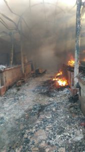 Lusaka City Market Fire