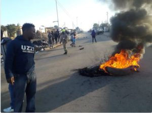 VIOLENT PROTEST IN DIEPSLOOT!