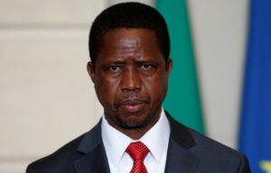 Zambian President Edgar Lungu