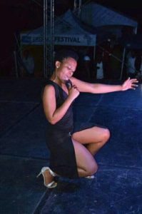 Zodwa Wabantu no panties at durban july