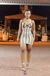 Zodwa Wabantu no panties at durban july