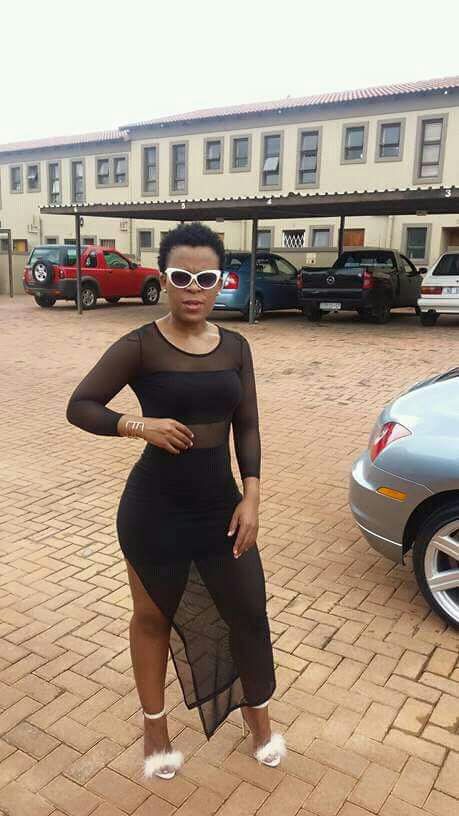 Zodwa Wabantu no panties at durban july