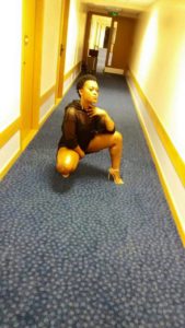 Zodwa Wabantu no panties at durban july