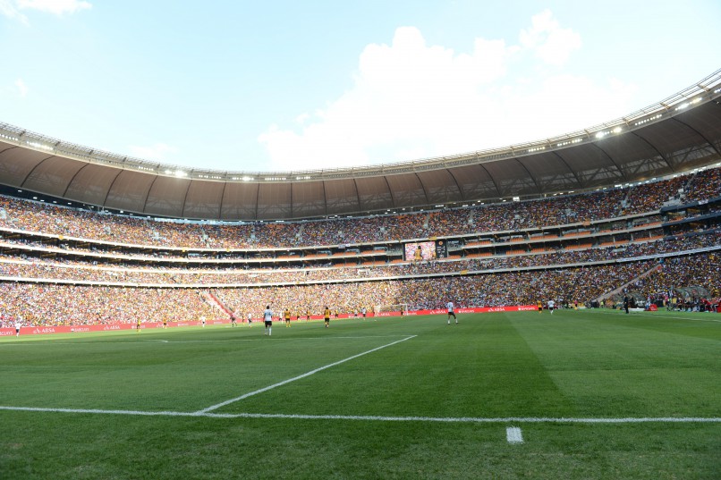 stampede at FNB Stadium