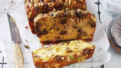 Choc chip pumpkin bread recipe