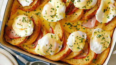 Eggs Benedict Casserole recipe