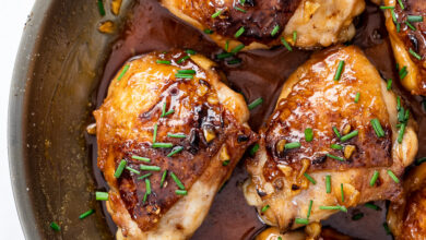 Honey-Garlic Chicken Thighs recipes