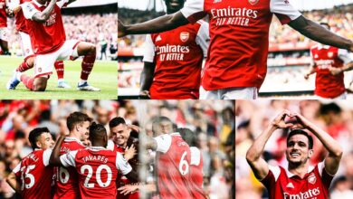 Arsenal 5 - 1 Everton