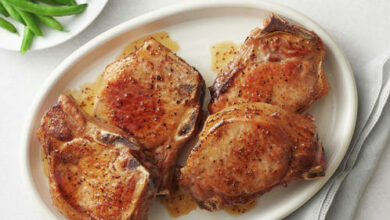 Apple Cider Sauce and Pork Loin Chops recipe