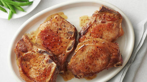 Apple Cider Sauce and Pork Loin Chops recipe