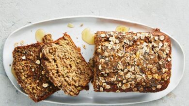 Healthy banana and zucchini bread recipe