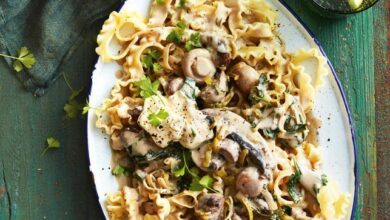 Mushroom stroganoff recipe