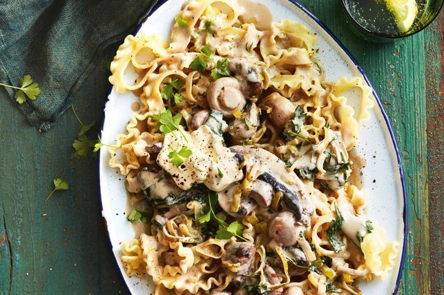 Mushroom stroganoff recipe