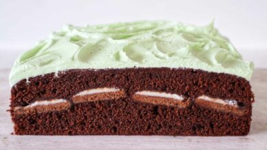 Mint Slice cake recipe