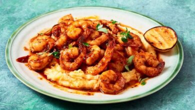 Cajun hot honey butter prawns recipe