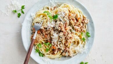 White bolognese recipe